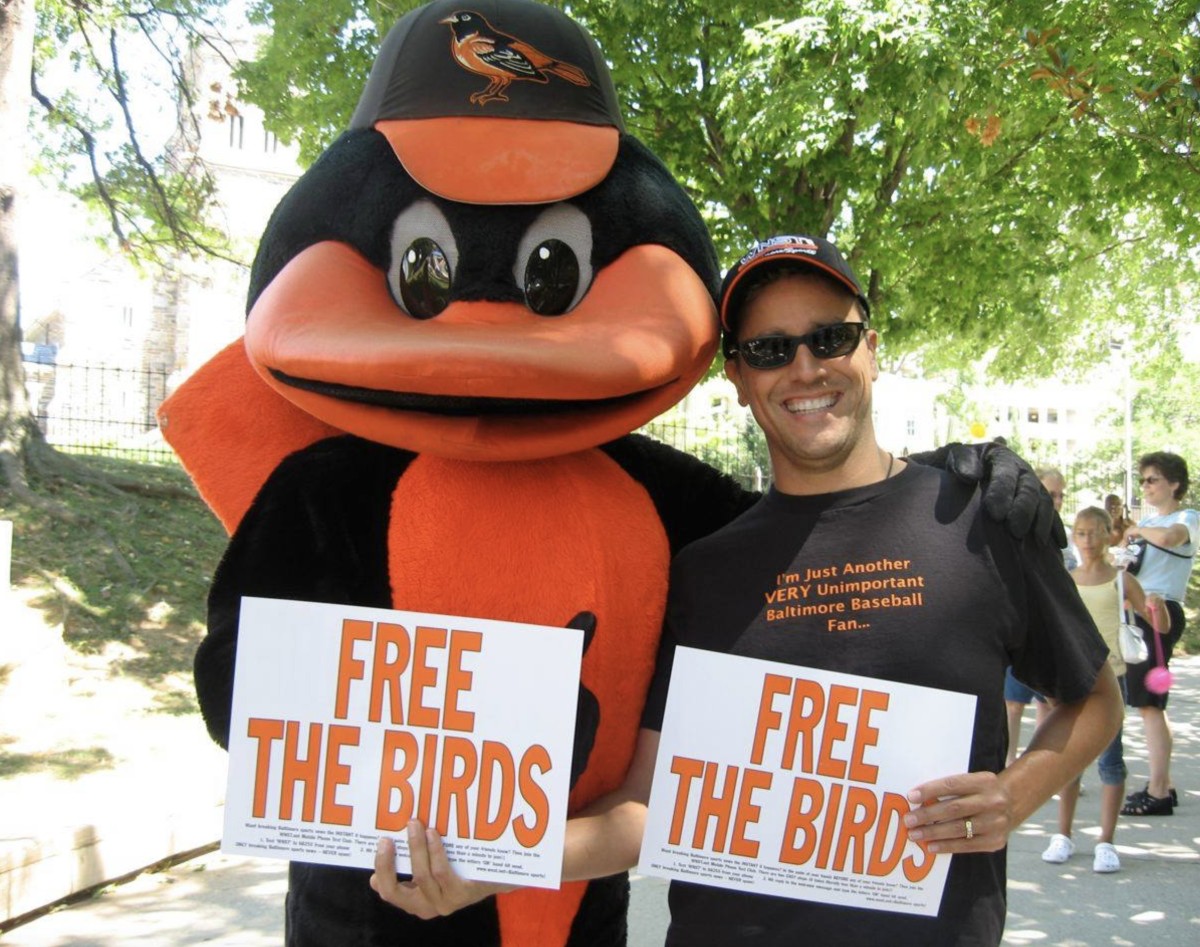 WNST STORY OF GLORY No. 2: The powerful message of Free The Birds to awful Orioles owner Peter G. Angelos